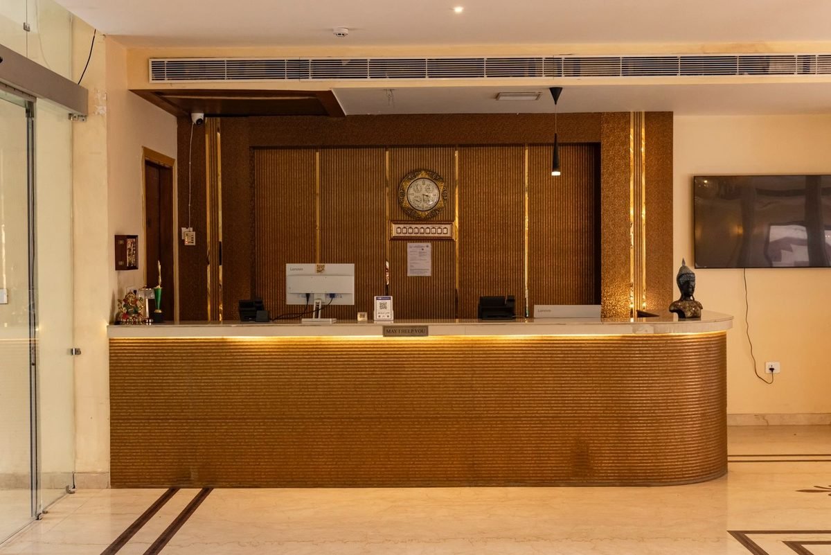 The Fort hotel reception and lobby